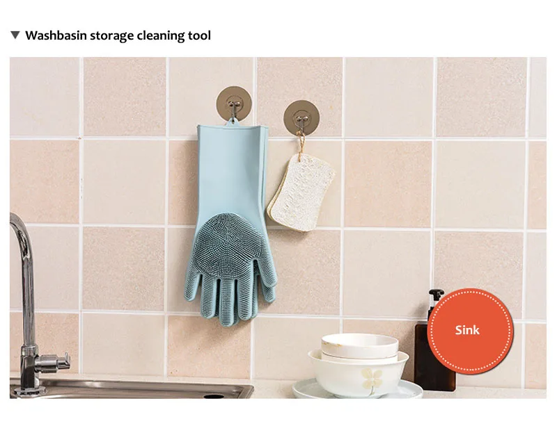 Seamless Wall Hooks Hanging Stainless Steel Hooks Kitchen Bathroom Hangers Bag Key Wall Hooks Wall Hangers Round Shape (13)
