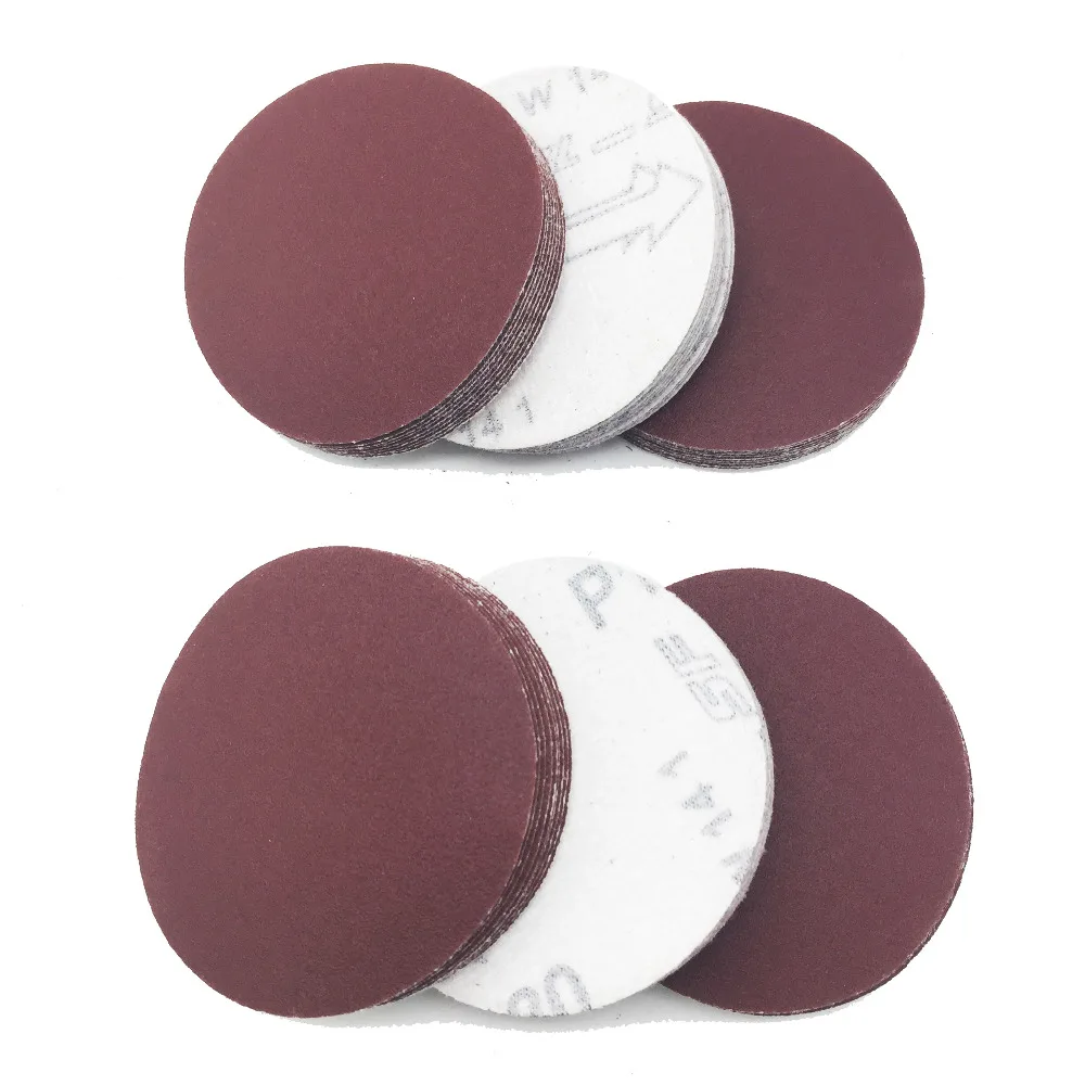 Диск шлифовальный круглый 4 дюйма 100 мм 20 шт. Зернистость 40 2000|sanding discs|round sandpaperdisc