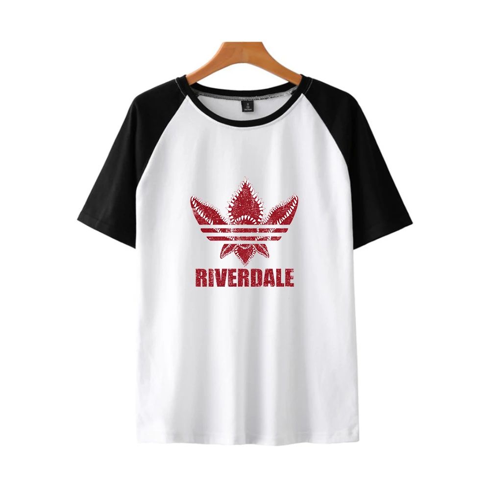 Футболка Riverdale женские летние топы kawaii южные змеи джугаэд двухцветная футболка