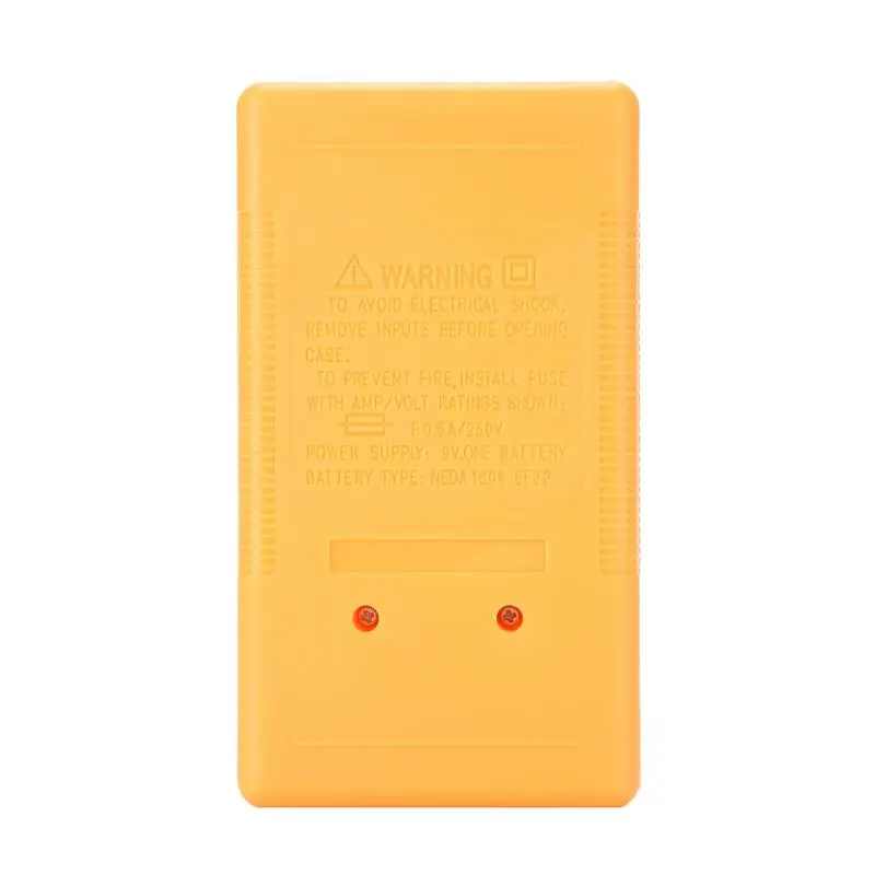 DT 830B мини цифровой мультиметр Напряжение Ампер метр тестовый зонд AC/DC Ток Ома