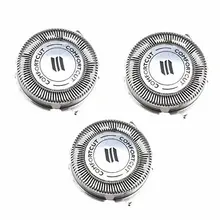 3 pçs sh30/50 substituição cabeça de barbear para philips norelco sh30 series 1000 2000 3000 s738 lâmina de barbear