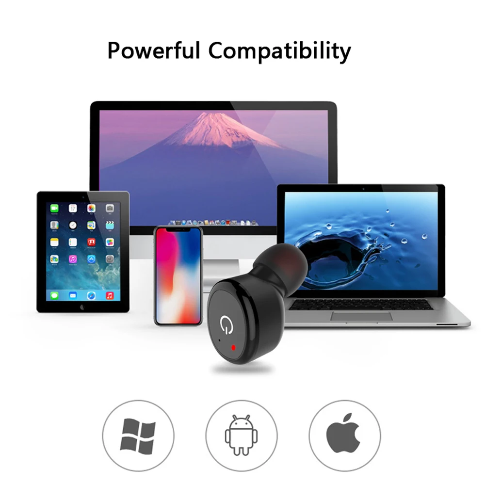 IPX8 Waterproof Bluetooth Earphone Mini V4.1 Wireless Headset Handsfree Car headfone Magnetic Charge Earbuds Sport Swim Earpiece (8)