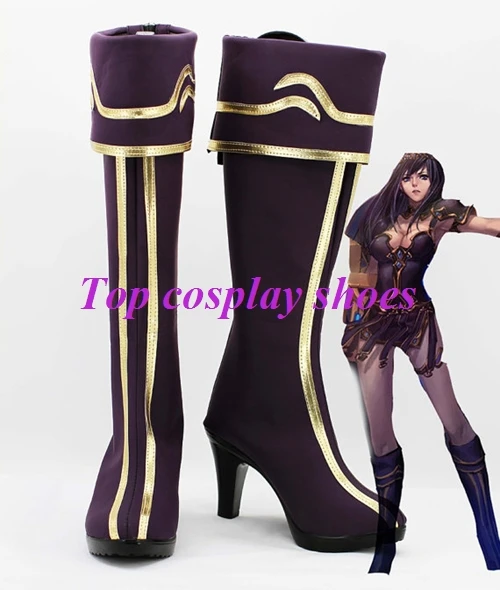 Freeshipping Princesa Guerrera Sivir Cosplay Calza Las Botas de LOL para  Halloween party festival de Navidad|boots boots|boots cosplayboot shoes -  AliExpress
