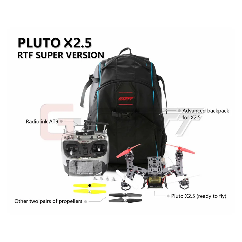 

GARTT Interstellar PLUTO-X250 Mini Quadcopter-250 RTF Ready To Fly Super Version RC Drone