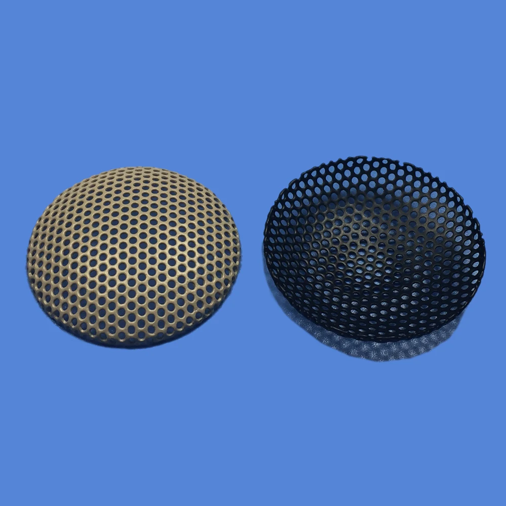 

1.5" inch Car Audio Tweeter Speaker Conversion Net Cover Decorative Circle Metal Mesh Grille Protection 41.5mm
