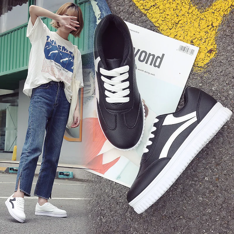 

Shoes round head casual Sports shoes round white shoes HQB-01-HQB-11
