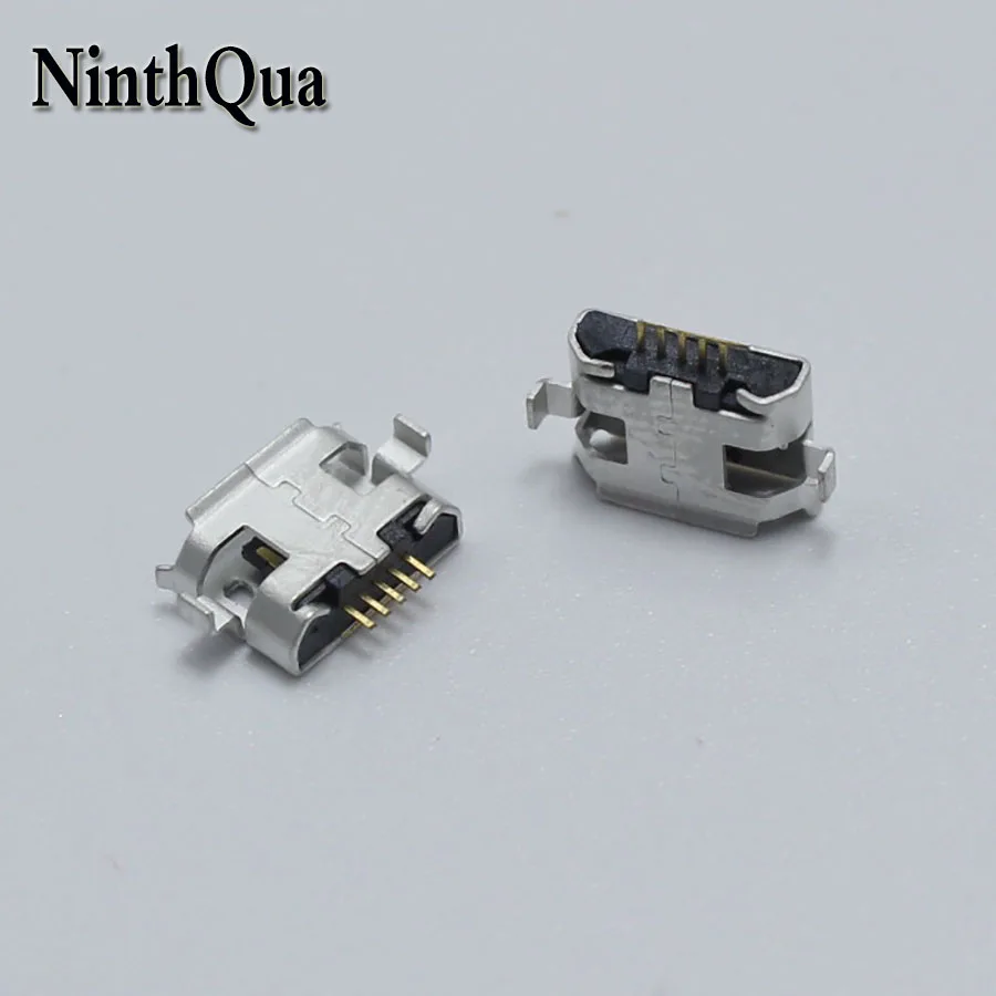 10 шт. разъем Micro 5Pin тяжелая пластина 1 0 дюйма 2 фута Usb 5P гнездо для планшета