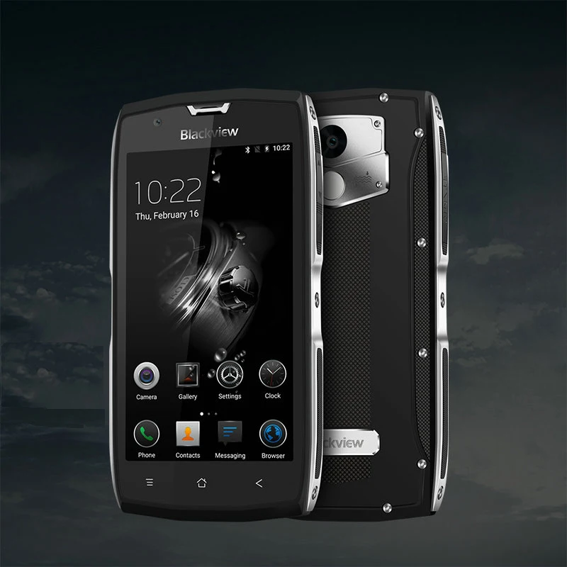 Blackview BV7000 Original 5.0inch IP68 Waterproof Rugged Smartphone 2GB+16GB NFC Fingerprint Shockproof Dual SIM 4G Mobile Phone