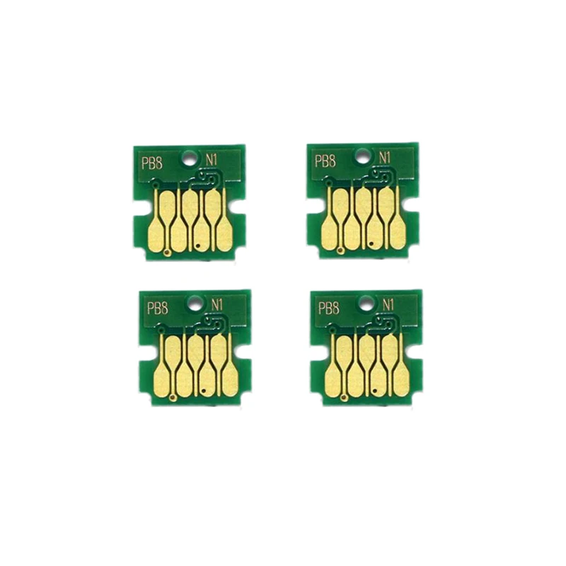 

CISSPLAZA 5pcs T6714 Maintenance Tank Ink Cartridge chip For EPSON WorkForce WF-C8690 WF-C869R WF-C8190D3TWC WF-C8190 printer
