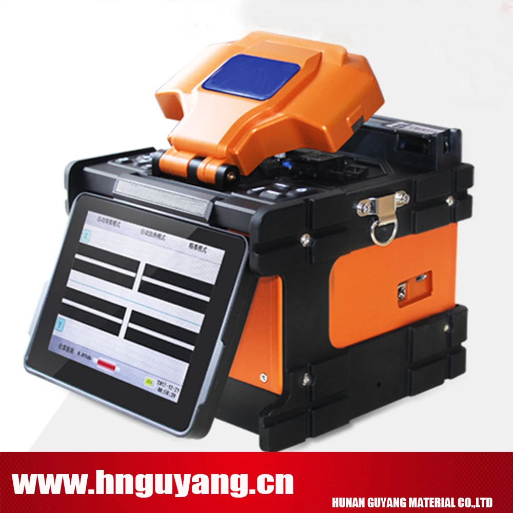 5 inch SM&MM Automatic FTTH Fiber Optic Welding Splicing Machine
