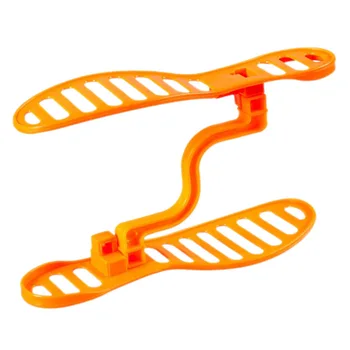 Shoes Rack Shoes Organizer Space Saving Shoes Tree Stand Shoe Storage Holder Orange