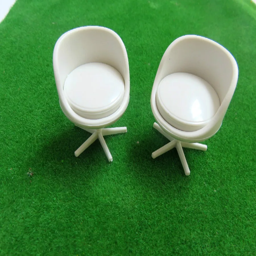 

10pcs/lot 1:20 G Scale Model Building Chairs for Miniature Furniture Decoration