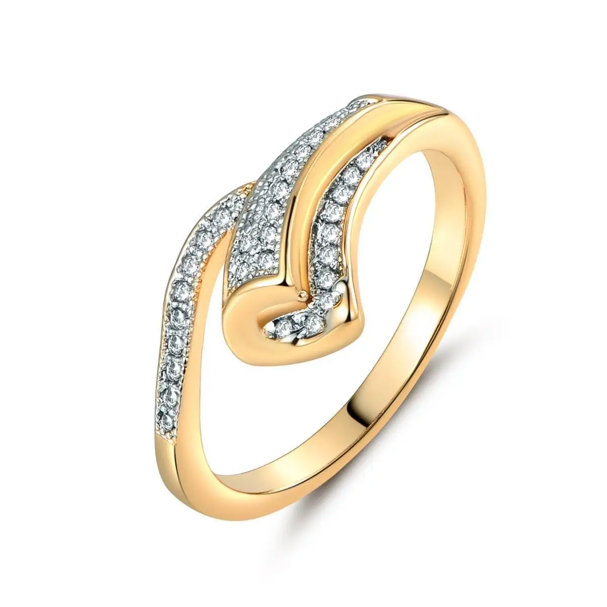 18 К Золотое кольцо с бриллиантами, Anillos De Simulation Bizuteria, желтые кольца для женщин, перидот, 14 к, ювелирные изделия, белый топаз, драгоценный камень, кольцо - Цвет камня: Золотой