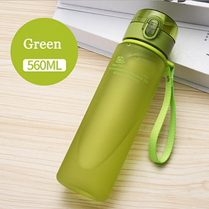 

Healthy Drinking Water Bottle 560ML Portable Water Bottles Sports Hiking Camping Travel Cycling Bottle