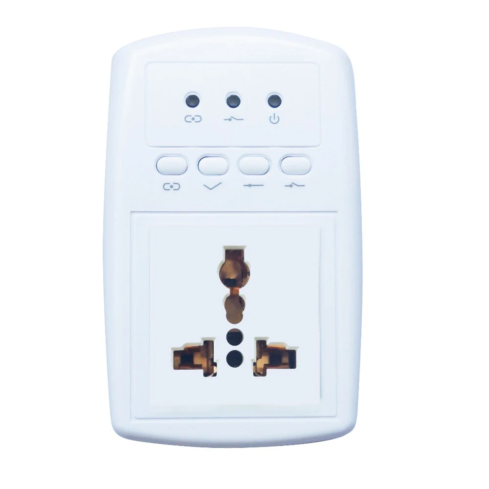 868MHZ Wireless Smart Socket For GSM SMS Control Home Alarm DIY System Learn up to 5 Stations with Free Android & iOS APP
