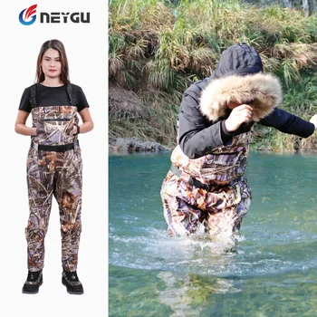 Outdoor Fly Fishing Waders Breathable Waterproof Camo Chest Wader Skiing Rain Pants Outdoor Fly Fishing Waders Breathable Waterproof Camo Chest Wader Skiing Rain Pants