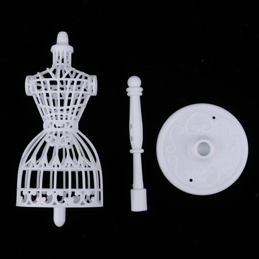 Для 1/6 весы стойка для кукол держатель платье одежда платье модель Стенд белый