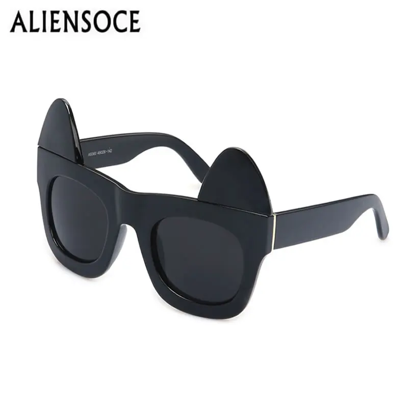 Fashion Removable CAT EARS Sunglasses For Women Me...