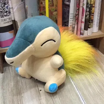 

5 pcs/lot 18CM Anime Cyndaquil Plush Doll Figure Hinoarashi soft Stuffed Plush Toy High Quality kawaii pillow For Gifts