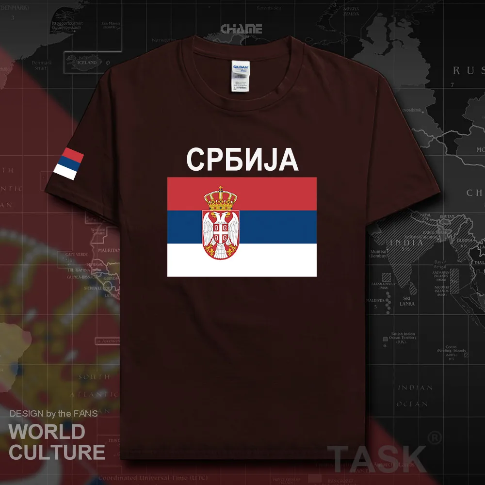 Сербские сербы Сербии мужские футболки 2017 трикотажные изделия футболка