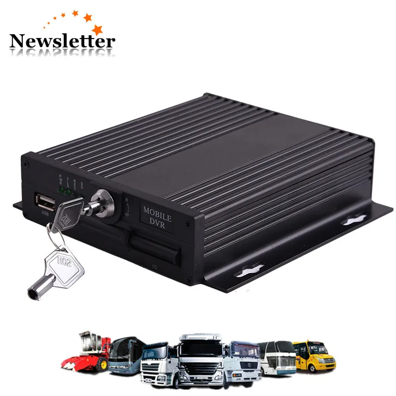 

720P 4 Channel AHD SD Card mdvr with sim card 4CH Mobile DVR Russian Menu Korean Menu