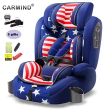 Carmind ЕС сертифицированы детское автокресло детское кресло безопасности автомобильное сиденье режимная Группа 1/2/3,9 месяца до для детей 12 лет ISOFIX, если стоимость заказа больше или равна 5 долл. США купон