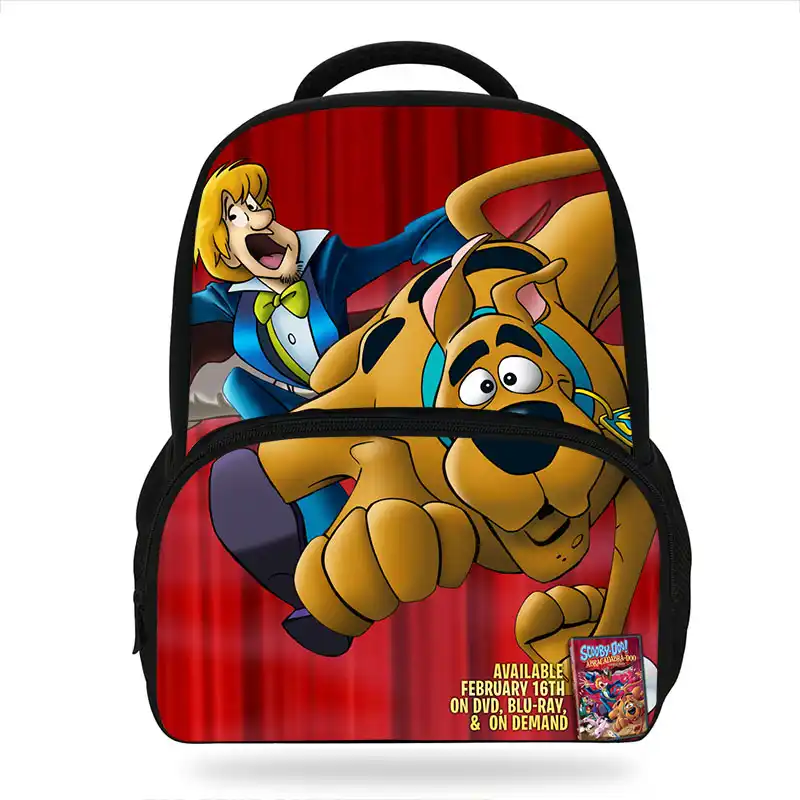 Scooby-Doo Voyage Ou École Sac à Dos à Mystère Machine 16 /" Multi-Poches Camp
