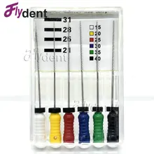 31 мм 28 мм зубные K файлы корневого канала эндо файлы стоматологические ручные файлы из нержавеющей стали K H R файлы