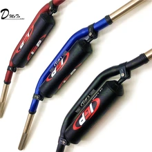 Универсальный ручной стержень, для мотоциклетного руля 7075 Алюминий T7 высококачественные ручки бар с barpads 1-1/" Dirt Pit Bike Мотокросс ДЛЯ CRF KTM