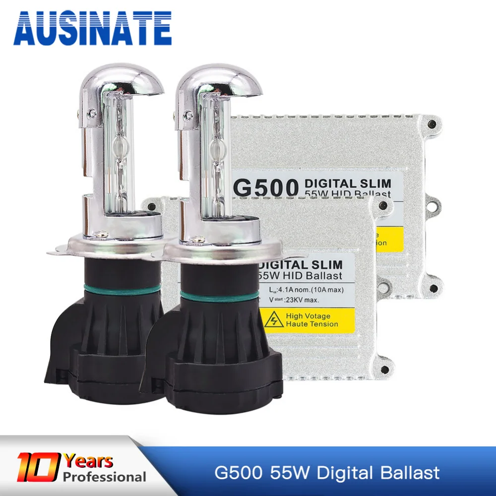Xenon h4 bi xenon hid kit AC 12V 55W H4 Bixenon font b lamp b font