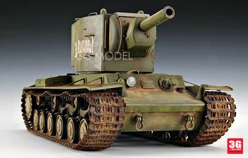 

1/35 World War II Soviet Russia KV-2 Tank World Assembly Tank Model 00312