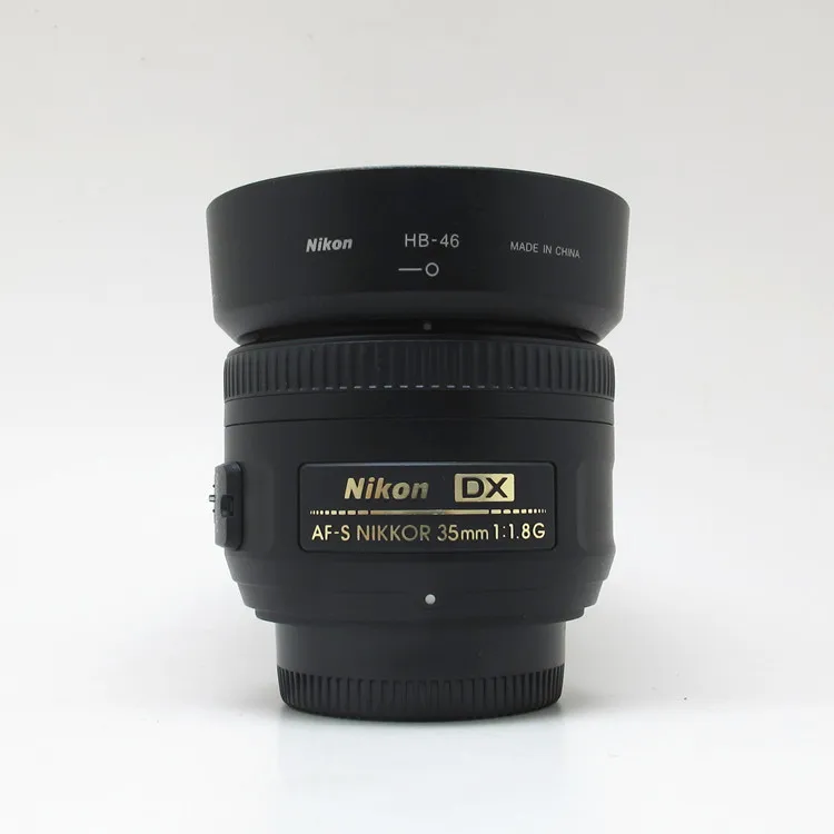 Б/у объектив Nikon AF S DX NIKKOR 35 мм f/1 8G с автофокусом для цифровых зеркальных камер