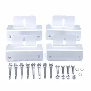 

HOT 4X Aluminum Solar Panel Z-Bracket Mounting Kit Set For RV Boat Off Grid P1