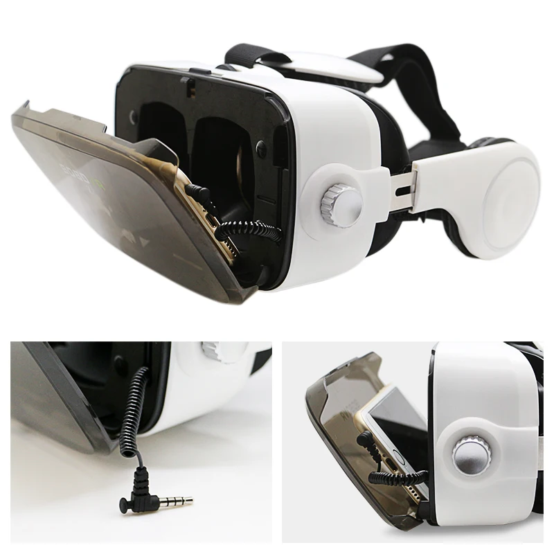 BOBOVR Z4 VR Box Мини 3D очки виртуальной реальности Google cardboard гарнитура bobo наушники для 4