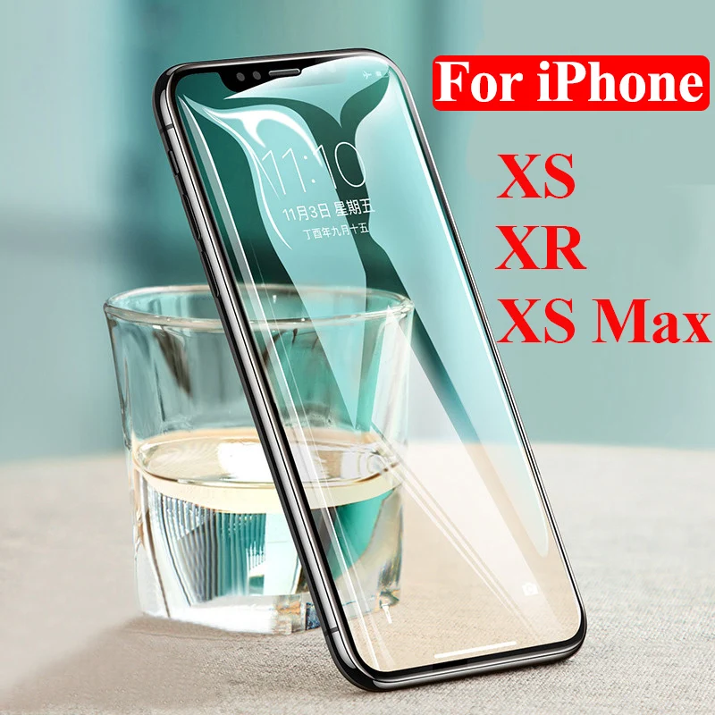 Защитное стекло для iPhone xs max xr x Закаленное Стекло tremp i сотовый телефон xmaxs xmas aphone