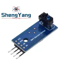 1 шт. ShengYang TCRT5000 инфракрасный светоотражающий ИК-фотоэлектрический переключатель Барьер Линия трек модуль датчика синий