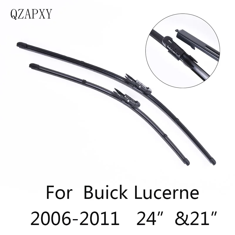 QZAPXY Car Wiper Blades for Buick Lucerne 24"&21"2006 2007 2008 2009 2010 2011 Car Accessories
