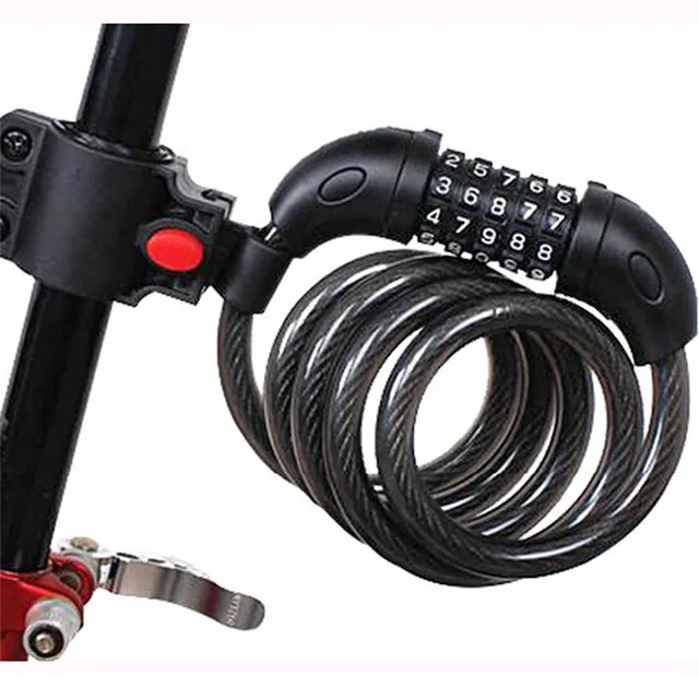 Code Password Bike Combination Lock Bike Cable Lock Tough Security