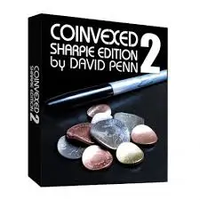

Coinvexed 2.0 Sharpie Edition (with DVD) -- Magic Trick , Mentalism Magic