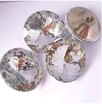 

45mm Crystal buckle Soft 45mm Pack Diamond Button Zi Jinhua pull buckle Rhinestone Sofa crystal decorative buckle Decoration