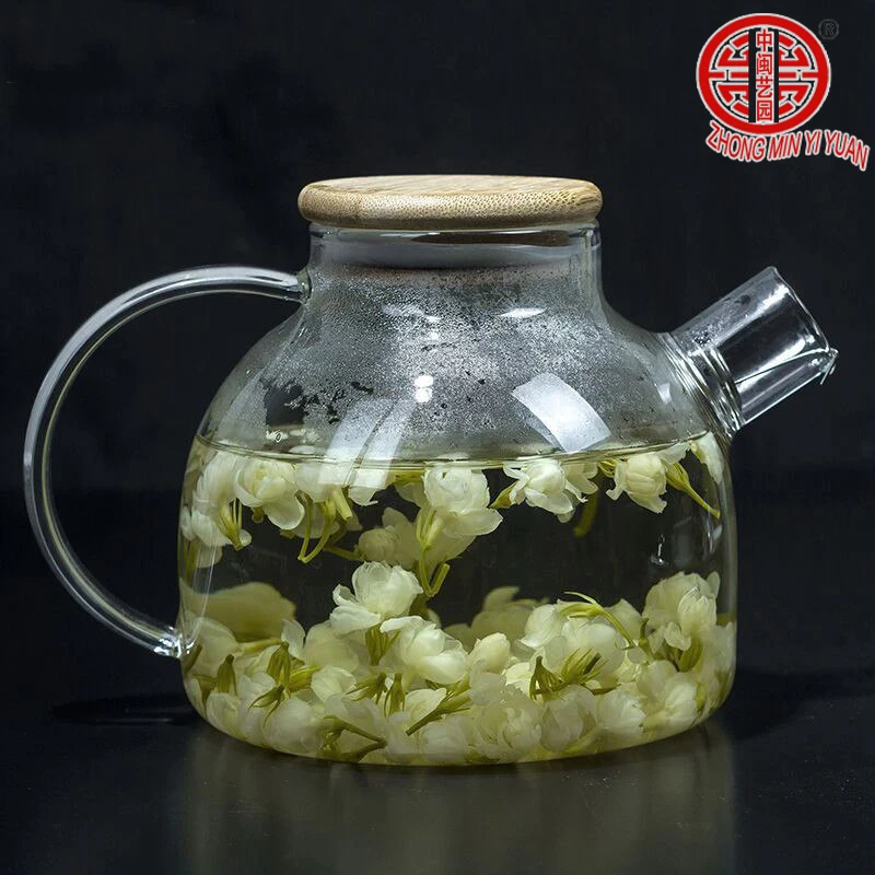 100 г свежий жасминовый чай натуральный органический Премиум Жасмин Зеленый чай Жасмин маленький дракон жемчуг аромат цветок чай кунг-фу еда