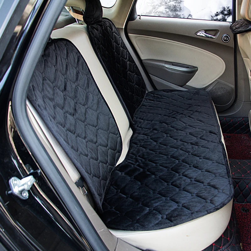 Winter Plush Car Seat Cover Back Rear Seat Cushion Comfort Winter Plush Car Seat Cover Back Rear Seat Cushion Comfort