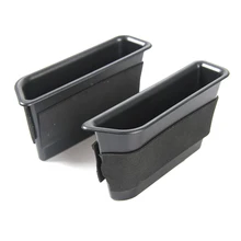 SHINEKA Interni di Caso Di Immagazzinaggio Contenitore Pocket Organizer Guanto Titolare Caso Scatola di Immagazzinaggio Del Supporto per Ford Mustang 2015 2016 2017- 19