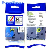 10pk/лот TZE-SE5 TZe безопасности этикетки ленты TZe-SE5 TZ-SE5 tz SE5 tze se5 brother p touch безопасности этикетки производитель