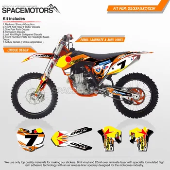

MX RB graphics sticker decals FOR EXC SX SX-F W XC-W F FREERIDE 6days ADV 250 450 426 2003...2018
