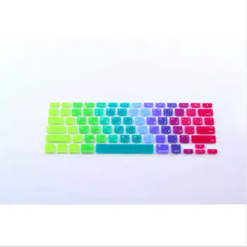 

Arabic Letter US Rainbow Silicone Keyboard Cover Skin Protector Protective Film 50pcs for Apple MacBook Pro Retina Air 13 15 17
