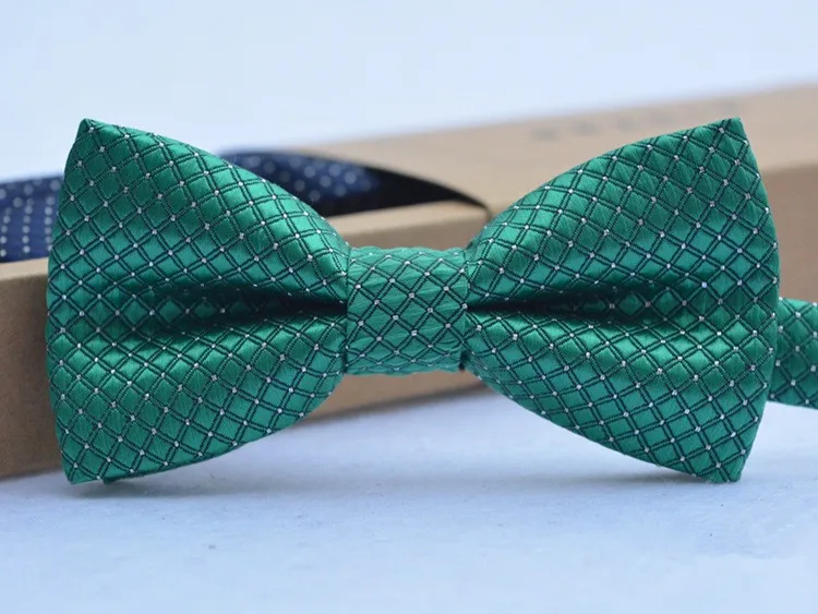 OnnPnnQ личности модная детская Bow Tie Solid плед детский костюм производительность галстук аксессуары украшения с бантом для детей