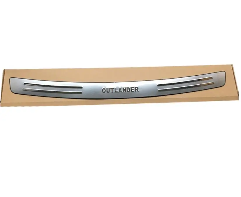 

High quality stainless steel Rear bumper Protector Sill For Mitsubishi Outlander 2013 2014 2015 2016 2017 2018
