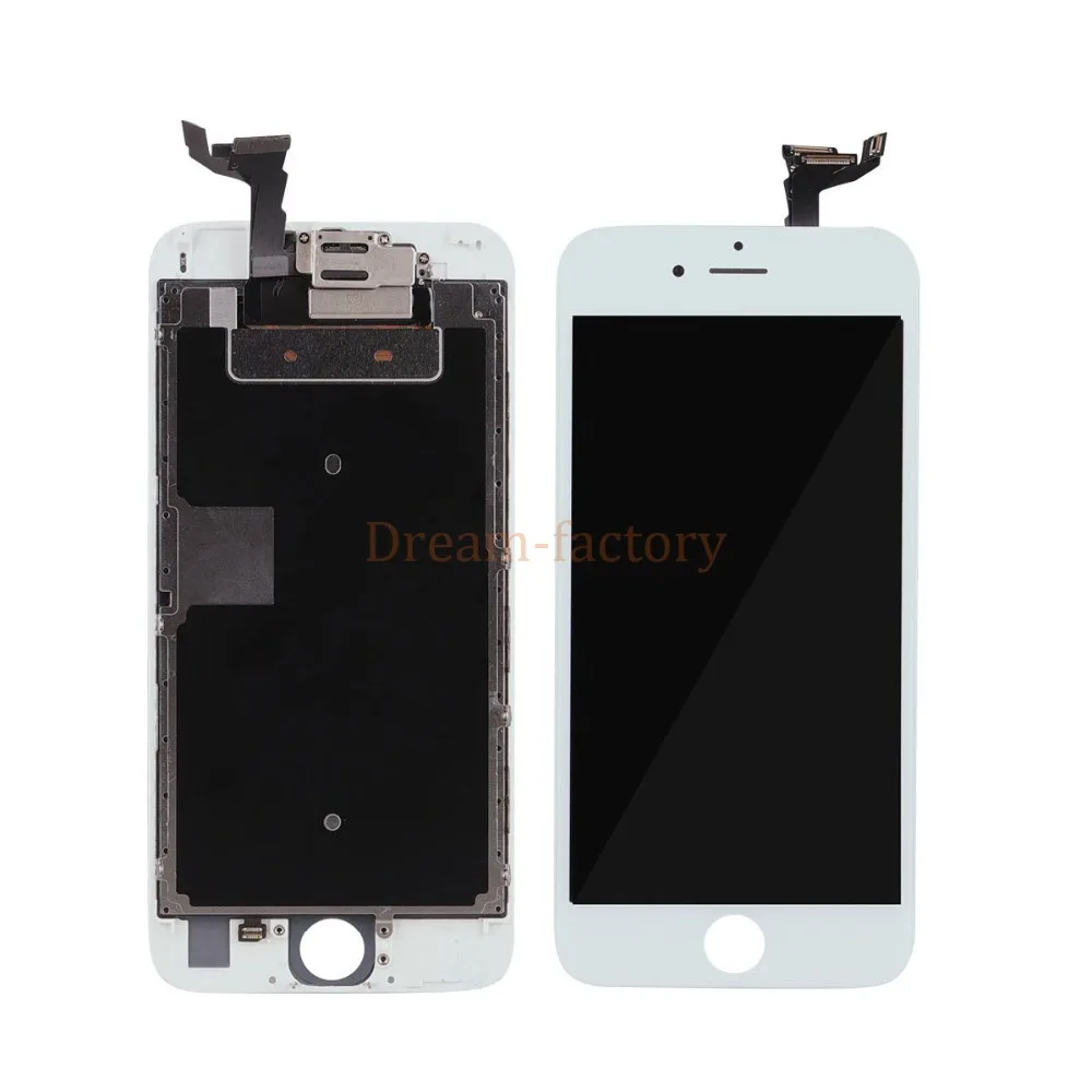 

5pcs DHL Full Assembly LCD Replacement For iPhone 7 7 Plus 6 6S Screen Display with digitizer +Front camera no homebutton