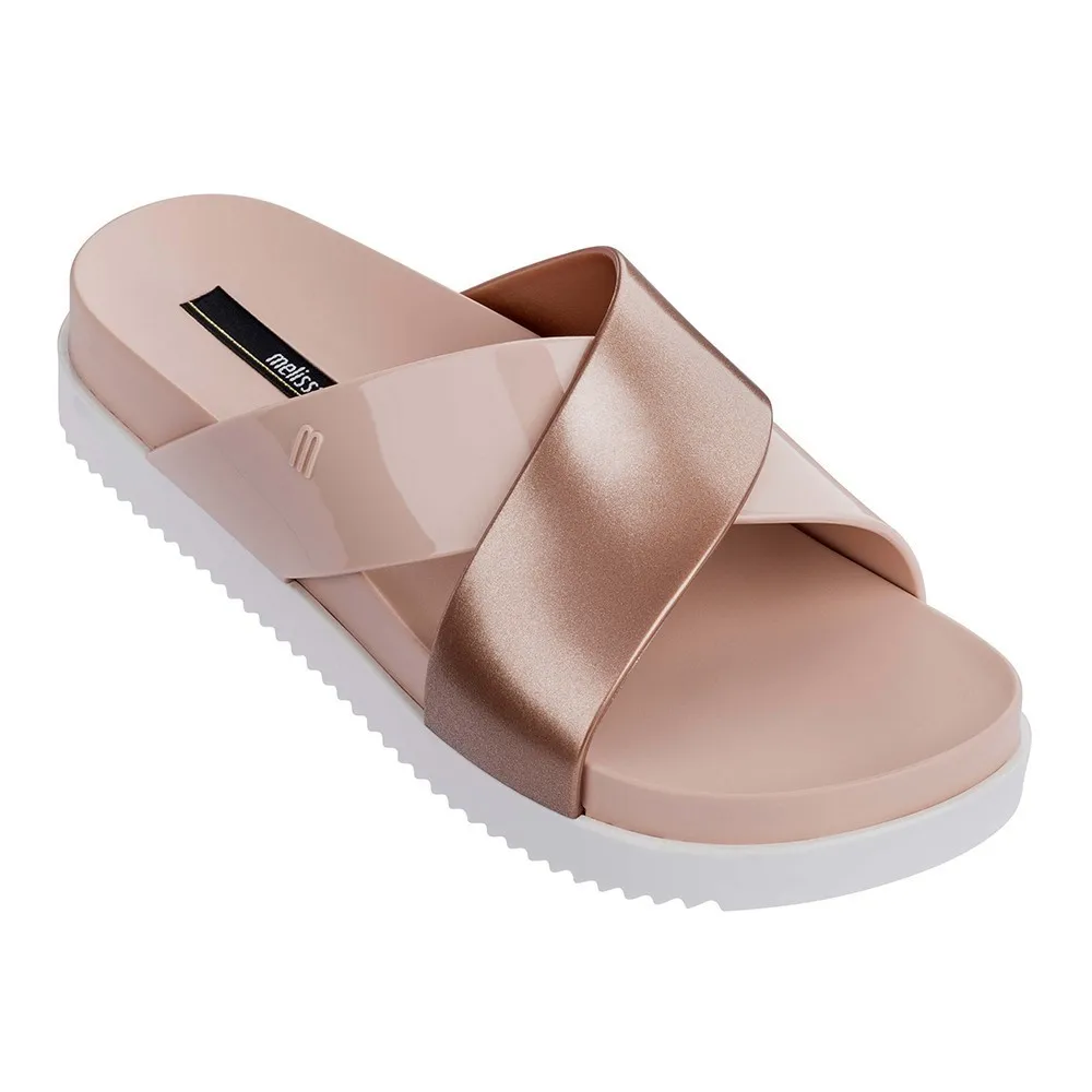 Melissa Cosmic II/Коллекция года; женские прозрачные сандалии; Melissa Adulto; обувь для женщин; прозрачные сандалии; женская прозрачная обувь; Mulher; вьетнамки - Цвет: Pink